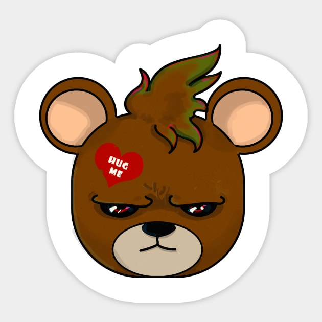 Hug Me Bear Sticker by Pmak